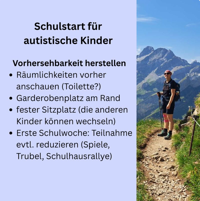 Schulstart für autistische Kinder Kurze Zusammenfassung des Artikels