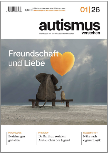 Cover von dem Magazin "Autismus Verstehen"